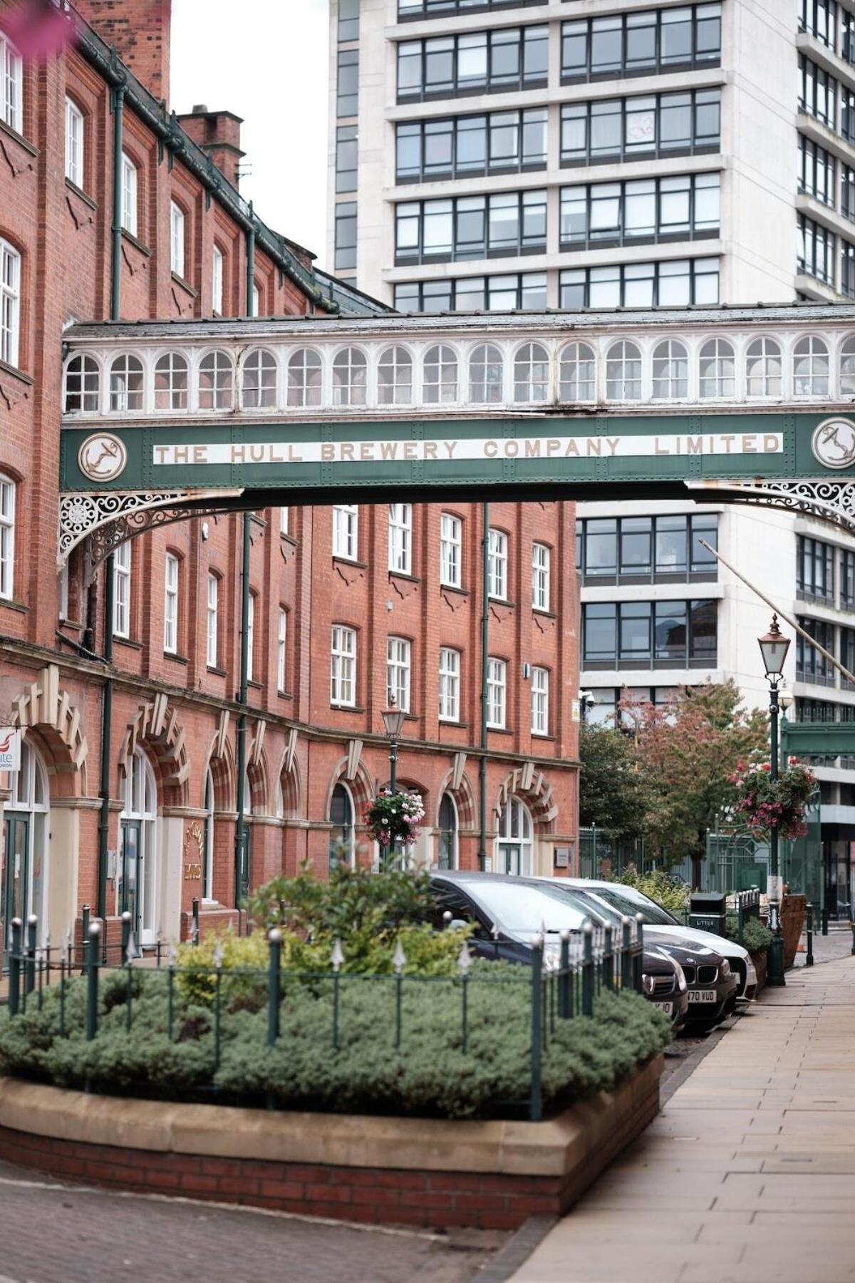 Hull City Centre Converted Brewery Apartment 4 킹스턴어폰헐 외부 사진